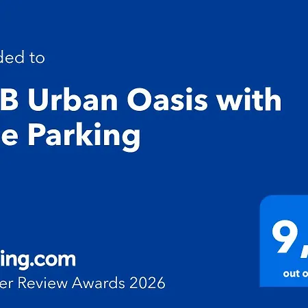 B&B Urban Oasis With Free Parking-2