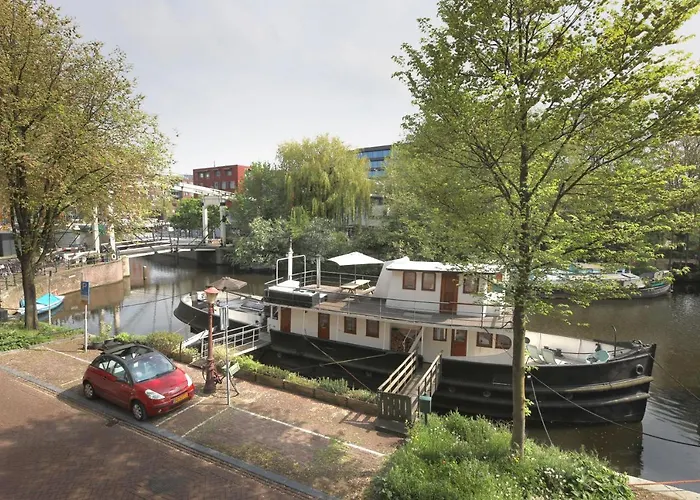 Houseboat Volle Maan Acomodação com café da manhã Amesterdão